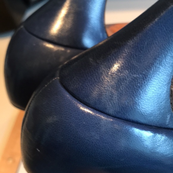 Vintage Bally blue & white pumps size EU 35 - Picture 12 of 12